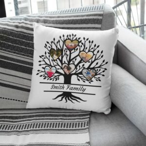 Custom Family Tree Cushion Cover - Image 5
