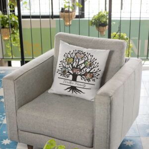 Custom Family Tree Cushion Cover - Image 3