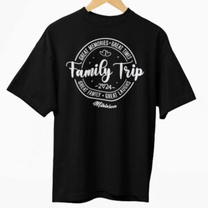 Customizable Family Trip T-Shirt - Image 10