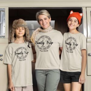 Customizable Family Trip T-Shirt - Image 14