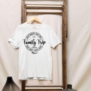 Customizable Family Trip T-Shirt - Image 9