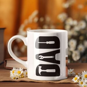 Custom Ceramic Dad Photo Mug - Image 9