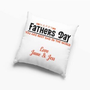 Custom Collage Cushion Cover for Dad - Image 4
