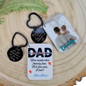 Personalised Father's Day Polymer Keyring - Image 7