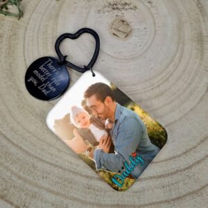 Personalised Father's Day Polymer Keyring - Image 8