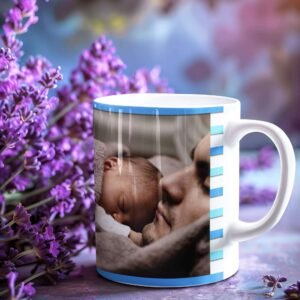 Customisable Happy Father's Day Photo Mug - Image 3