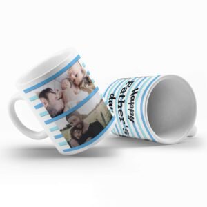 Customisable Happy Father's Day Photo Mug - Image 4