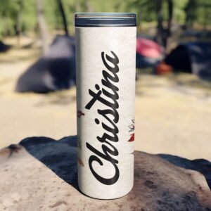 Personalised Graduate Floral Tumbler - Image 9