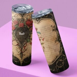 Personalised Gothic Stainless Steel Tumbler - Image 6