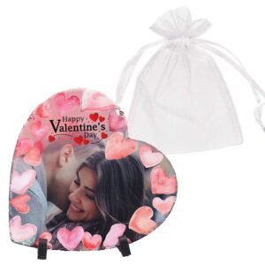 Personalised Valentine Heart Rock Slate - Image 5