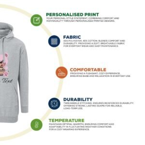 Personalized Hoodie Dress – Unique & Stylish - Image 4