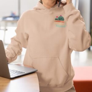 Cactus Themed Mom Hoodie - Image 5