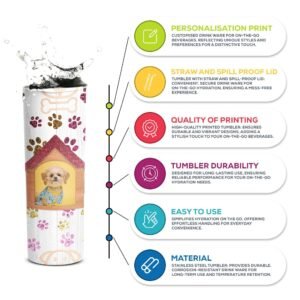 Skinny Tumbler for Dog Lovers - Image 8