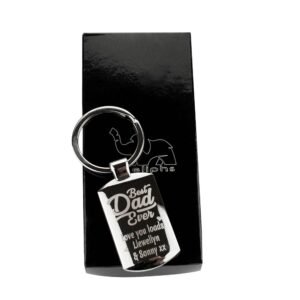 Best Dad Ever Photo Keyring - Image 3