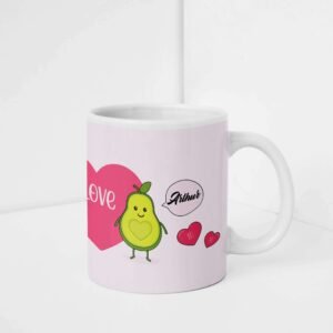 Personalised Avocado Love Mug - Image 3