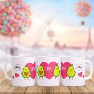 Personalised Avocado Love Mug - Image 7