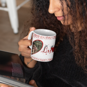 Valentine's Day Photo Mug - Image 3