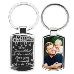 Personalised Christmas Keyring - Image 1