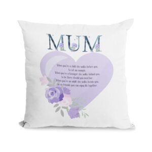 Custom Floral Frame Cushion Cover - Image 6