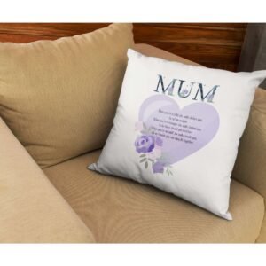 Custom Floral Frame Cushion Cover - Image 8