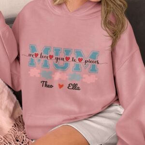 Custom Mum Hoodie with Children’s Names  - Image 6