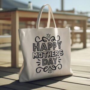 Custom Mother's Day Tote Bag - Image 5