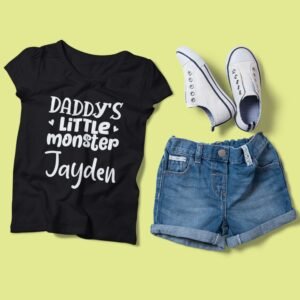 Little Monster Kids T-Shirt - Image 8