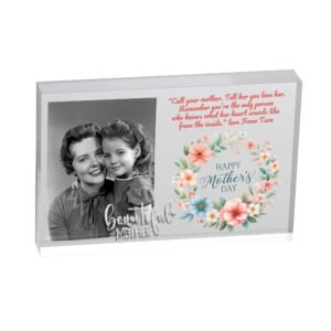 Custom Engraved Mom Plaque - Image 4