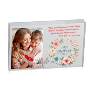 Custom Engraved Mom Plaque - Image 6