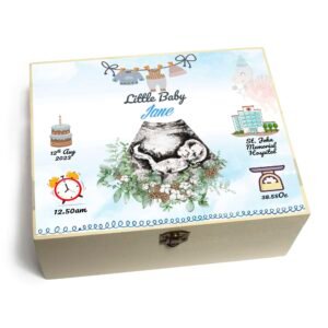 Custom Baby Scan Keepsake Box - Image 5
