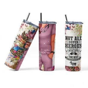 Nurse Hero 22cm Personalized Tumbler – The Ultimate Nurse Gift - Image 13