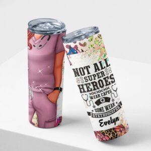 Nurse Hero 22cm Personalized Tumbler – The Ultimate Nurse Gift - Image 8
