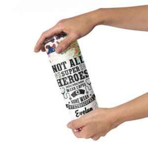 Nurse Hero 22cm Personalized Tumbler – The Ultimate Nurse Gift - Image 12