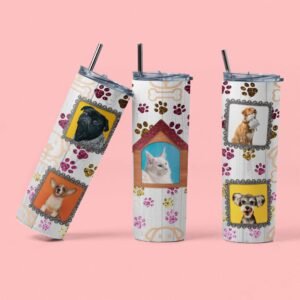 Skinny Tumbler for Dog Lovers - Image 3
