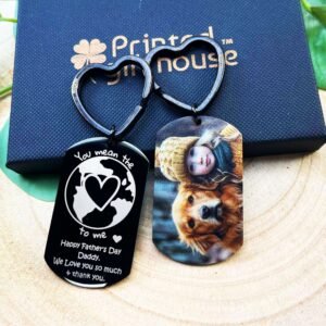 You Mean The World - Custom Keyring Tag - Image 3