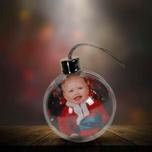Custom Picture Printed Baubles - 6 pack - Image 11