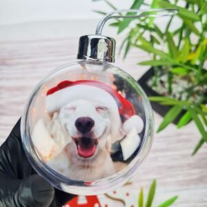 Custom Picture Printed Baubles - 6 pack - Image 12