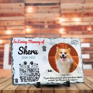 Custom Pet Memorial Photo Slate - Image 5