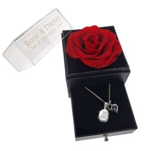 Engraved Sterling Silver Heart Locket - Image 4