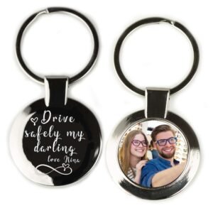 Personalised Round Keyring - Image 3