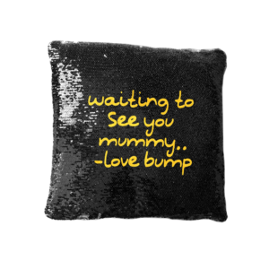 Custom Magic Sequin Cushion Cover For Mom - Image 6