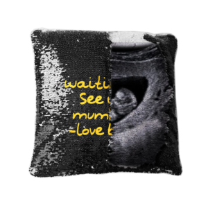 Custom Magic Sequin Cushion Cover For Mom - Image 3