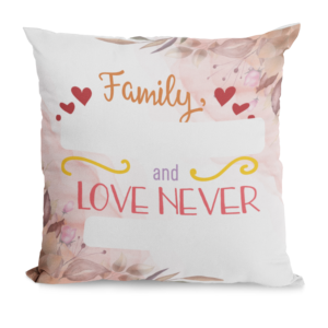 Custom Family Photo Cushion Cover - Image 8