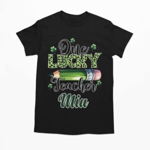 Personalised St. Patrick's Day Teacher's T-Shirts - Image 10