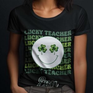 Personalised St. Patrick's Day Teacher's T-Shirts - Image 15