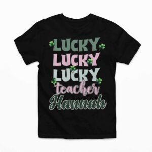 Personalised St. Patrick's Day Teacher's T-Shirts - Image 16