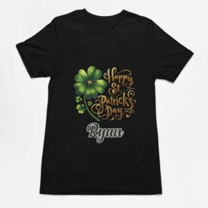 Personalised St. Patrick's Day Unisex T-Shirts - Image 4