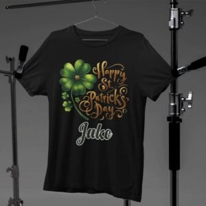 Personalised St. Patrick's Day Unisex T-Shirts - Image 6