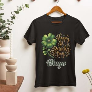 Personalised St. Patrick's Day Unisex T-Shirts - Image 7