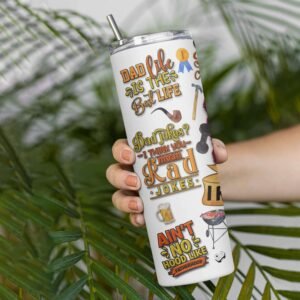 Super Dad Stainless Steel Tumbler - Image 6